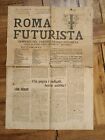 Giornale Roma Futurista Anno 1 N 10 1918