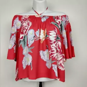 Cupcakes Cashmere Gr. Small Off Shoulder Floral Top - Bild 1 von 8