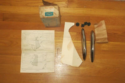 НОВЫЙ ИЗ СТАРЫХ ЗАПАСОВ 1971 1972 1973 CHEVY CHEVROLET VEGA GT ЗАДНИЙ БАМПЕР ЗАЩИТНЫЙ КОМПЛЕКТ 994036 - Изображение 1 из 4