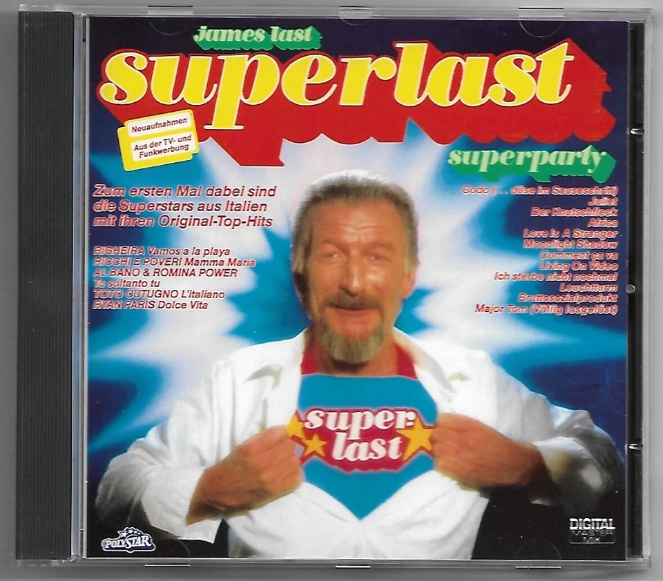 James Last "Superlast" CD 1983,Polystar/Germany,817 329-2 - Rarität - Bild 1 von 3