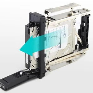 Internes SATA Wechselgehäuse 300 für 3,5 Zoll SSD/HDD Hot Swap Dock - Photo 1/11
