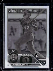 Refractores negativos cromados Topps 2023 #183 Dermis Garcia radiocontrol - Imagen 1 de 2