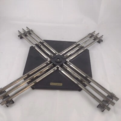 AMERICAN FLYER 4 WAY CROSSOVER O GAUGE 15.5 x 15.5 - Image 1 of 4
