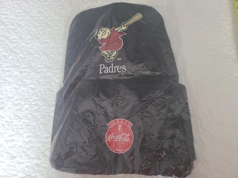 San Diego Padres Backpack  MLB Baseball  Coca Cola   NEW SEALED Cover