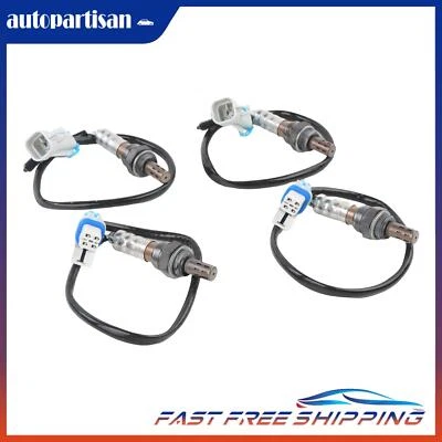 4x 02 Oxygen Sensor For Chevrolet Silverado Tahoe GMC Sierra 4.8L 5.3L 6.0L 6.2L Foto 1 de 4