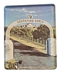Southfork Ranch Ewing Mansion Souvenir Melamine Tray - Dallas TV Series Show - Picture 1 of 3