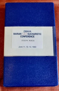 OMAHA MARIAN EUCHARISTIC CONFERENCE VHS 1993 Catholic RARE JOSEPH MORIN - Foto 1 di 3