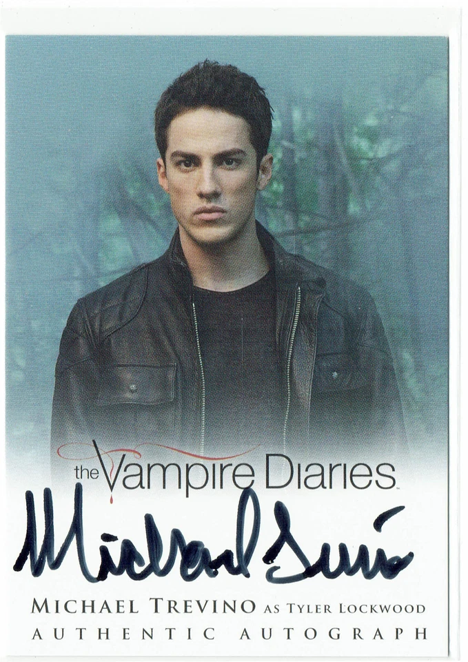 Vampire Diaries Season 2 Autograph Auto Card A8 Michael Trevino Tyler Lockwood - Image 1 of 1