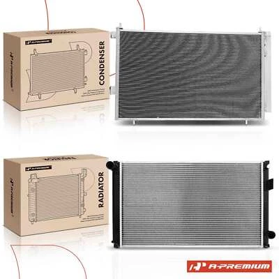 Kit de refrigeración de radiador y condensador de CA para Chevrolet Caprice 2012-2017 SS 6,0 L 6,2 L Foto 1 de 4