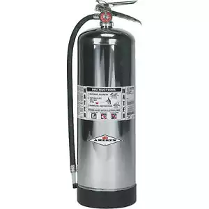 AMEREX Water Stored Pressure Fire Extinguisher Model 240/2-1/2 gal./Hose - Picture 1 of 1