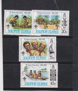 solomon islands 1978 Sc 377/80 set         j1040 - Picture 1 of 1