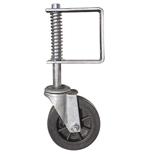 Gefederte Stützrolle für Gartentore Tor-Stützrad, Torstützrad, Torlaufrolle - Bild 1 von 2