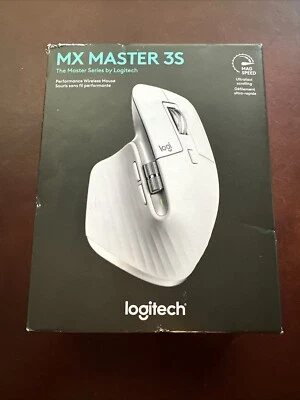 New logitech MX Master 3S Wireless Performance Mouse MagSpeed Scroll ‎- SEALED - Image 1 of 3