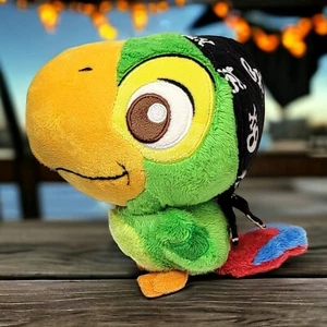 Disney Jake y los Piratas del País de Nunca Jamás Calavera Muñeco de Peluche Loro 7" - Imagen 1 de 7