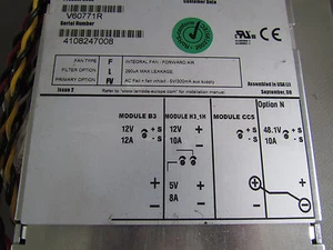 Fuente de alimentación Lambda Vega 650 V60771R 12V12A 12V10A 5V8A 48V10A - Imagen 1 de 4