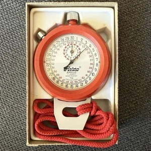 Vintage Aristo Apollo 414 Stop Watch 7 Jewels Swiss Made Tested Working - Picture 1 of 7