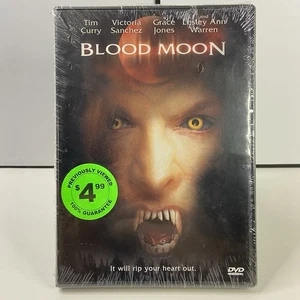 Blood Moon With Insert DVD Tim Curry Grace Jones Lesley Ann Warren Werewolf 2001 - Picture 1 of 5