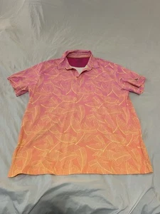 Birdie Bound Poloshirt Herren Xl Golf Performance Hawaiian Tropical Stretch 147b - Bild 1 von 5