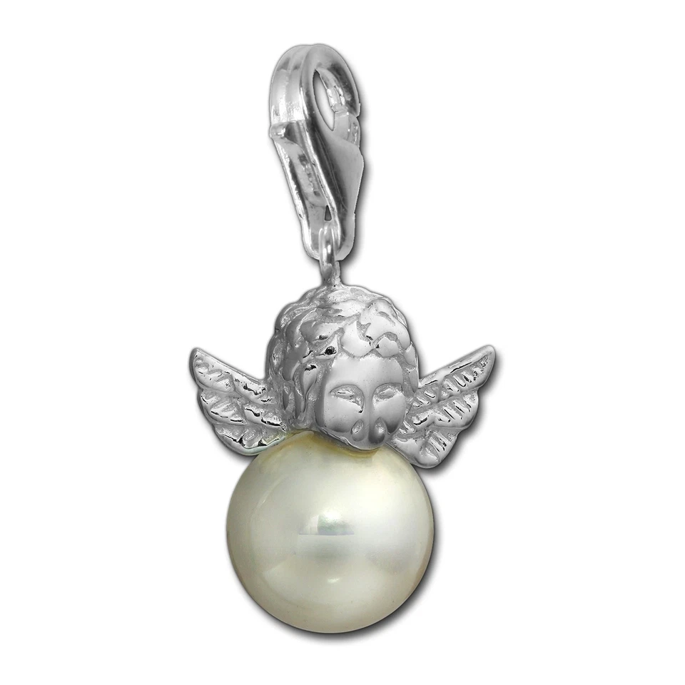 SilberDream Charm Schmuck 925 Echt Silber Armband Anhänger Engel Perle FC243W - Bild 1 von 4
