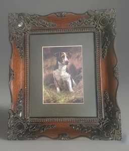 Jack Russel Terrier Dog Puppy Beautifully Framed Art Print Signed See Pictures - Picture 1 of 24