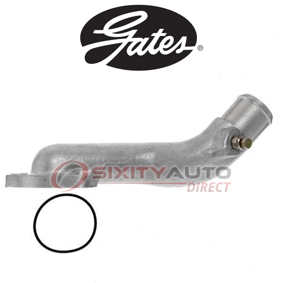 Gates Coolant Water Outlet for 1996-2004 Oldsmobile Silhouette 3.4L V6 - yx - Image 1 of 4