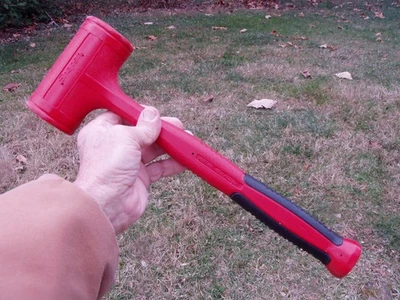Snap-On Tools 48 Oz. Soft Grip Dead Blow Mallet Hammer HBFE48 Foto 1 de 4