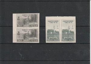 TURQUIE 1951 MI 1288 -1289 NON DENTELES MLH R T0993 - Picture 1 of 1