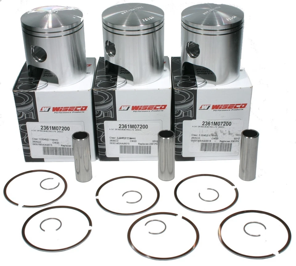Arctic Cat ZRT 800, 1995-2001, Wiseco Pistons - 2361M07200 - ZRT800 - Image 1 of 1