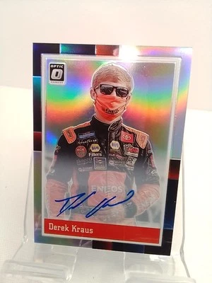 2021 Donruss OPTIC Signatures Holo Auto - DEREK KRAUS #57/99  - Image 1 of 4