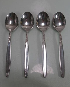 4 Kaffeelöffel 13,9 cm WMF Rom Cromargan - Picture 1 of 3