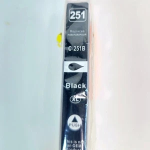C-251B XL Black New Sealed Ink Cartridge Canon PGI - Picture 1 of 5