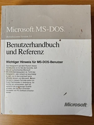 Microsoft MS-DOS 5 Benutzerhandbuch - Bild 1 von 2