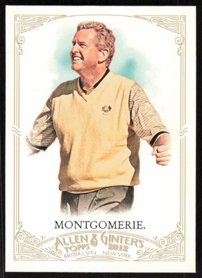 2012 Topps Allen & Ginter  #55 Colin Montgomerie   - FREE SHIP - Image 1 of 2