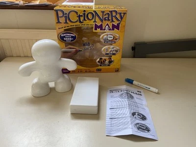 Pictionary Man Electronic Drawing Game 2010 Mattel Complete Tested & Working! - Image 1 of 4