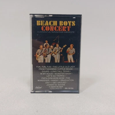 Beach Boys Concert Cassette Live Monster Mash Johnny B. Goode Tested VG - Image 1 of 3