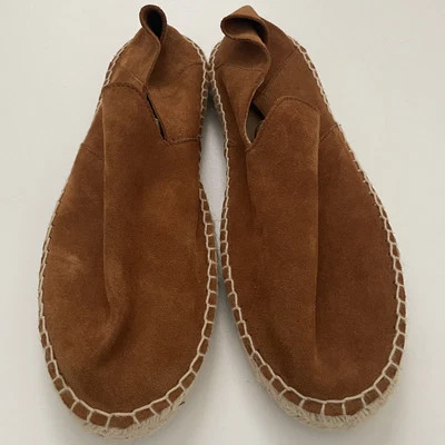 Ted Baker Willium Hombre Alpargatas Talla EU42/US9 Marrón Color Camel Gamuza Elegante NUEVO Foto 1 de 4