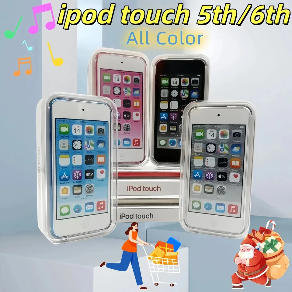 NEW Apple iPod Touch 5/6/7th Generation 32/64/128/256GB Sealed Box-Warranty lot - Image 1 of 4