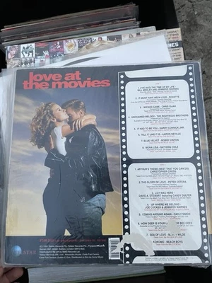 LOVE AT THE MOVIES Soundtracks LP Pretty Woman Cocktail Heartburn Ghost Big Easy - Image 1 of 2
