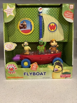 Wonder Pets 全新 飞艇 原装 带 Linny、Ming Ming & Tuck! — 第 1/4 张图片