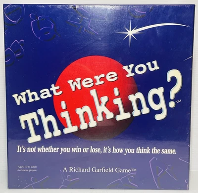 What Were You Thinking? Wizards of the Coast Board Game VTG 1998 NOS Sealed. - Image 1 of 4