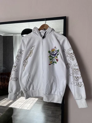 Sudadera con capucha vintage para mujer Y2K Ed Hardy de Christian Audigier Foto 1 de 4