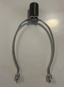 LAMPADA PARALUME ARPA 6" NICHELATO CON FINITURA - Foto 1 di 4