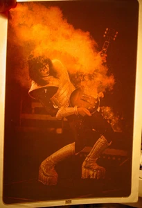 KISS ACE FREHLEY HIERRO CLÁSICO ROCK & ROLL VINTAGE AÑOS 70 EN TRANSFERENCIA - ¡BONITO! - Imagen 1 de 3