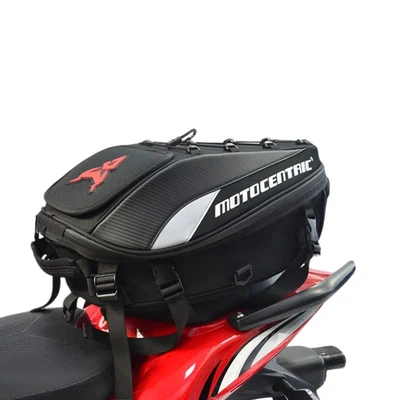 Motorrad Rücksitz Tasche 37L Wasserdicht Helm Gepäck Multifunktion Rucksack - Bild 1 von 4