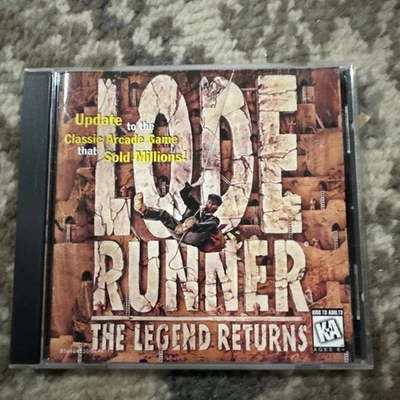 LODE RUNNER The Legend Returns by SIERRA 1996 PC Game CD-ROM - Image 1 of 3
