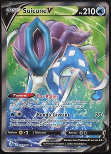 Carte Pokémon Suicune-V 173/203 Évolution Céleste Français - Foto 1 di 2
