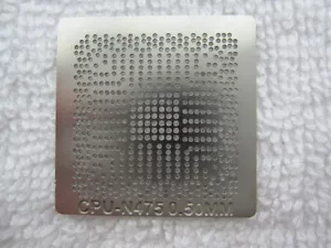 E40496 SLBXC D525 Q2Y5 ES E52186 Q5GG ES Stencil Template - Picture 1 of 1