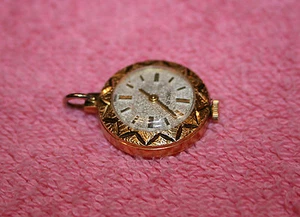 Vintage Caravelle Swiss Watch Charm Pendent  - Picture 1 of 4