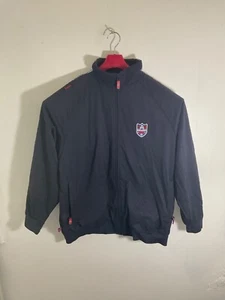 Akademiks Stadium World Tour 2004 Navy Track Jacket XXL Cotton/Polyester - Picture 1 of 3