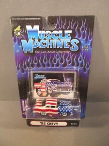 Muscle Machines Stars & Stripes ’55 Chevy 02-74 - Picture 1 of 1